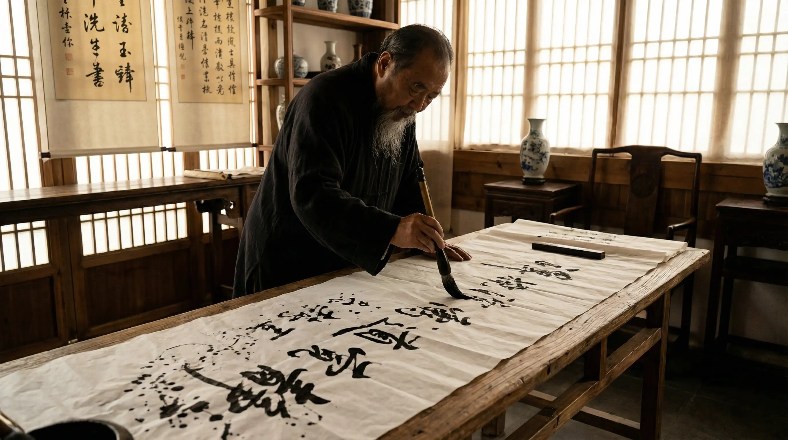狼群影院 书法艺术视频封面